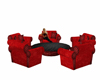 Red/Black Chat Seat