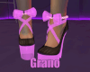 ^G^Tied Sheer High Heels