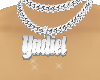 Yadiel silver necklace