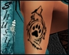 ".Wolf Tattoo."Arm rt