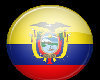 Ecuador Button Sticker