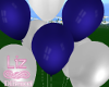 Liz- Balloons Blue White