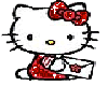 Cute Hello Kitty(Red)