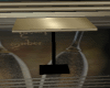 small gold table