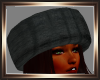-P- M/F Black Mink Hat
