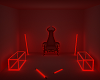 Neon Throne Room