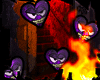 Evil purple heart