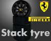 Ferrari rim Stack tyre