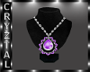 Callie Purple Necklace