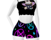 Kawaii Goth batty pjs