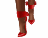 lll-Red heels & bow / F