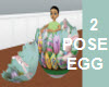 NEW 2 Pose Easter Egg