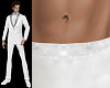 pants tuxedo white ANI M