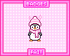 Winter penguin badge~