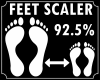 Feet Scaler 92.5 %
