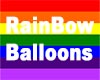 Rainbow Balloon Lights
