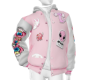 pink anime varsity