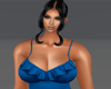 blue mini dress