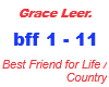 Grace Leer /Best Friend