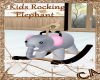 Kids Rocking Elephant