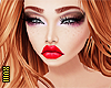 ! Amber Gold Matte Red
