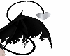 Sinful Silver Heart tail