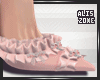 [AZ] Pink Ruffles  heels