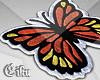 Orange Butterfly Rugs