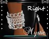 Chained~Right Bracelet