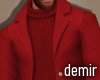 [D] Red jacket&sweater