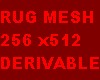AO~MESH *RUG 256 x 512
