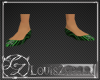 [LZ] Green Flat Shoes