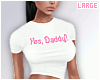-A- Yes, Daddy? Crop Top