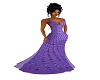 knoty purple gown