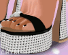 C~Black Love Heels