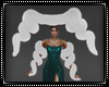 White Fur Arm Boa