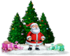 Santa and Tree