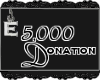 [e] 5k Donation Sticker
