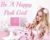 Pink Girl Cutout