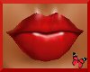 Lips red romantic