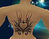 tribal heart back tattoo