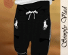 SV black polo pants