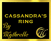 CASSANDRA'S RING