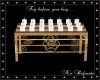 Church Gold Candle Rack