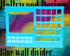 Blue Wall Divider