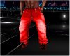 RED COOGY PANTS