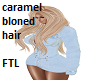 Carmel bloned hair