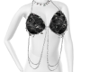 Gothic Bra with charms