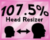 Head Scaler 107.5%