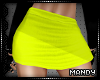 xMx:Yellow Mini Skirt
